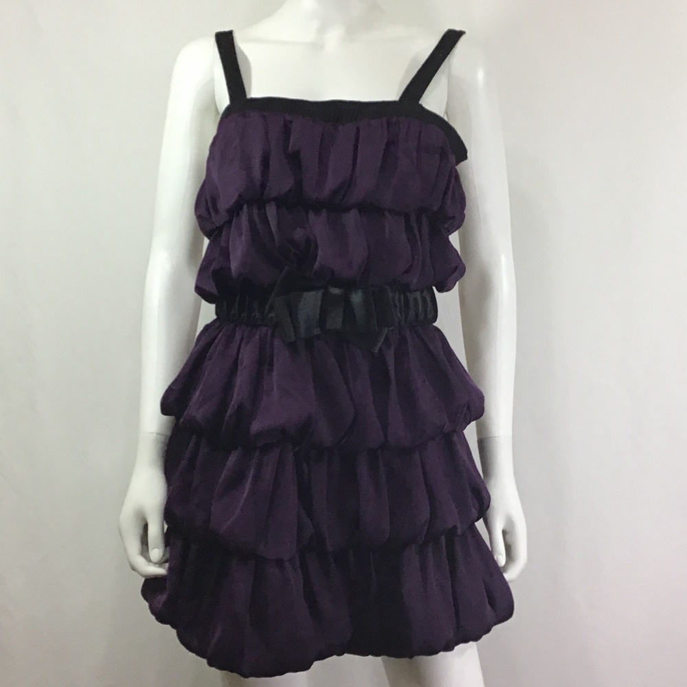 Double Zero Purple/Black Dress